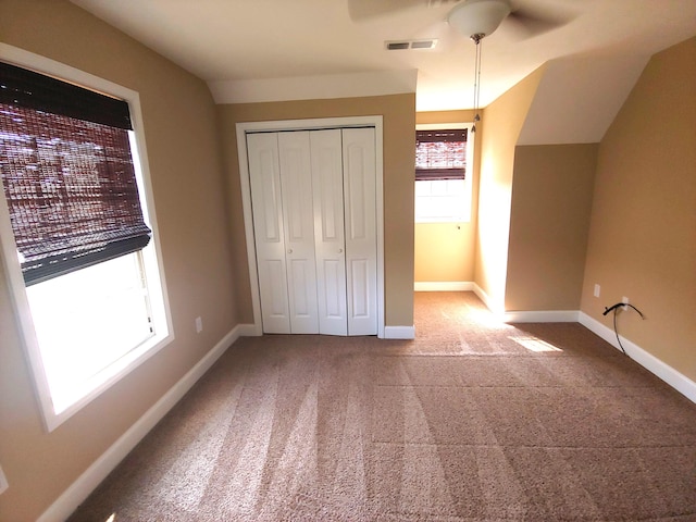 2015 Brights View Ln, Morristown, TN 37814 - unfurnished bedroom featuring carpet flooring, a closet, and ceiling fan