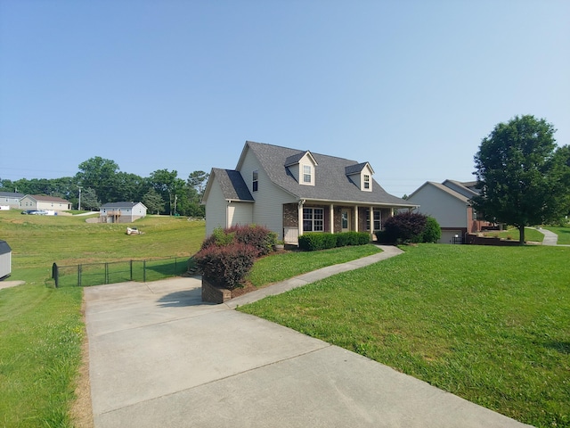 2015 Brights View Ln, Morristown, TN 37814 - cape cod-style house featuring driveway