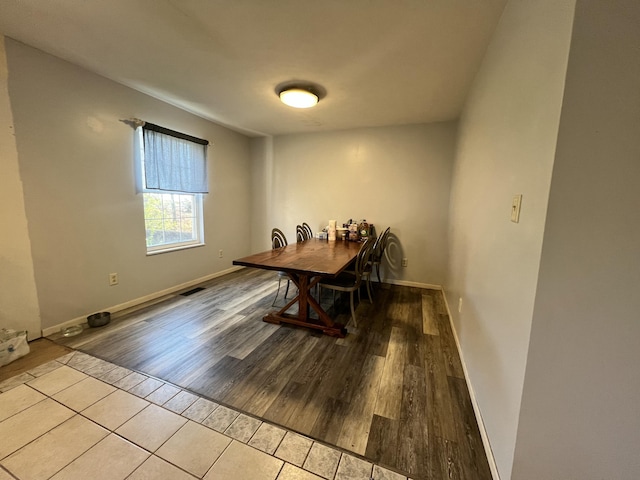 office space with light wood-type flooring