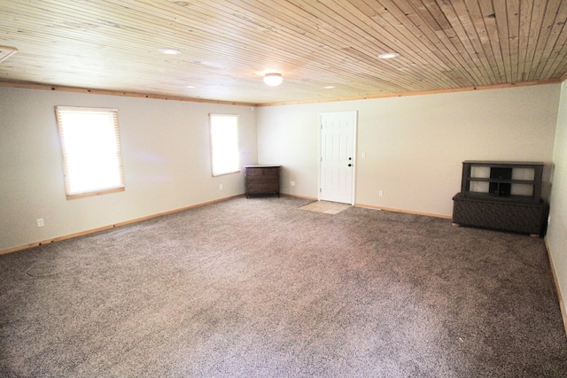 5780 Catawba Ln, Morristown, TN 37814 - unfurnished room featuring carpet and wood ceiling