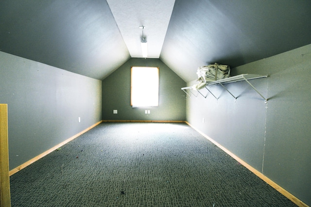5780 Catawba Ln, Morristown, TN 37814 - additional living space featuring vaulted ceiling and carpet floors