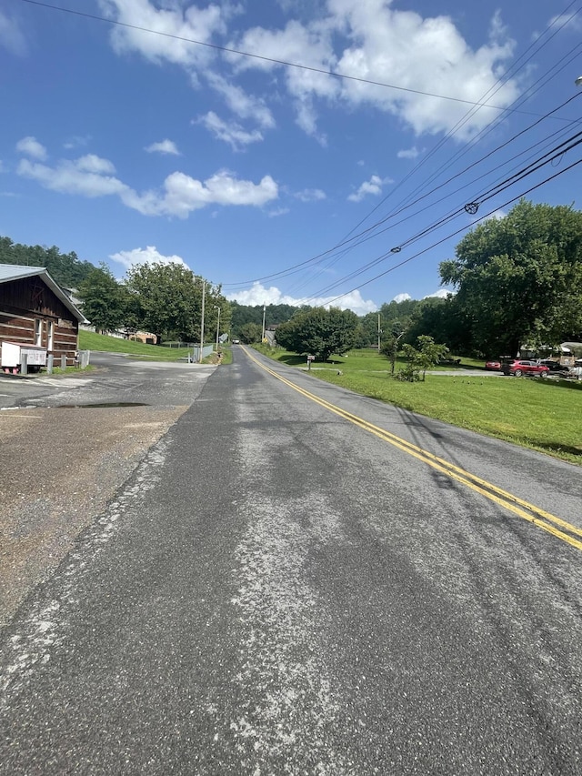 view of road