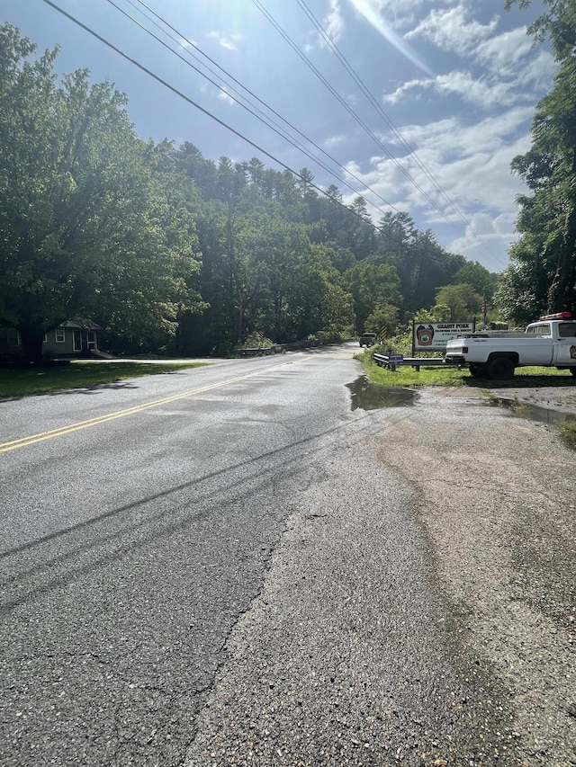 view of road