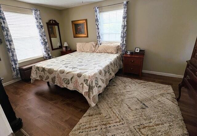 852 Quiet Oaks Way, Dandridge, TN 37725 - bedroom featuring wood finished floors and multiple windows