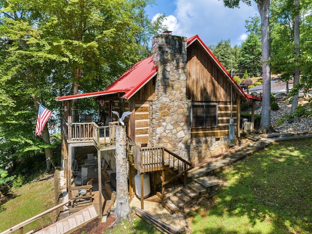 1055 Dean Cir, Dandridge, TN 37725 - view of outdoor structure with stairs
