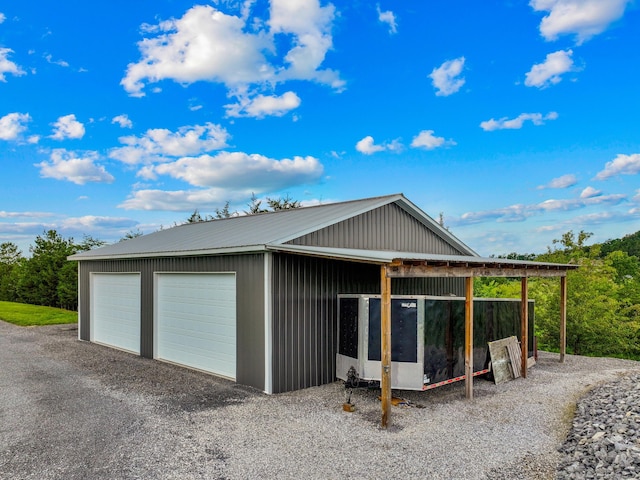 2139 Rainwater Rd, Dandridge, TN 37725 - view of detached garage