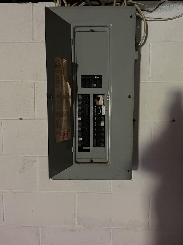 utilities with electric panel