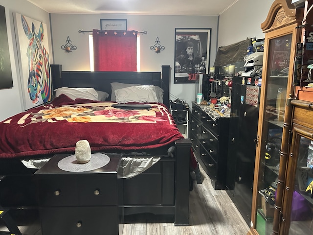 281 Webb Rd, Rogersville, TN 37857 - bedroom with wood finished floors and crown molding