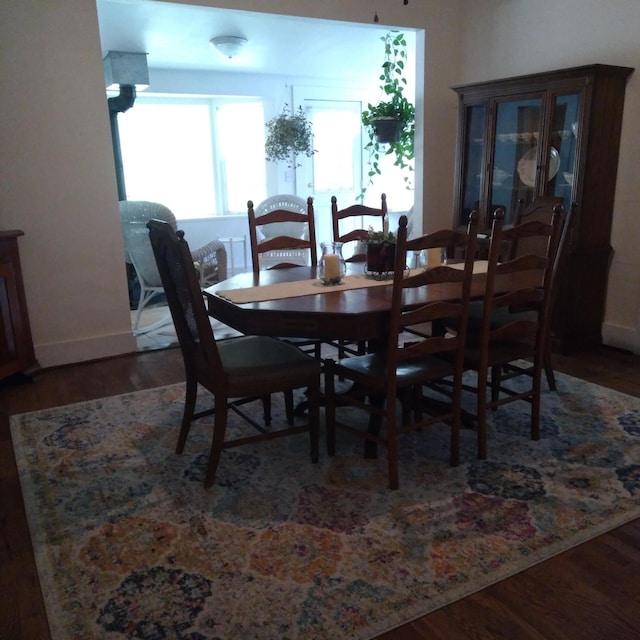 059/057.00 Spring Creek Rd, Dandridge, TN 37725 - dining space featuring wood finished floors and baseboards