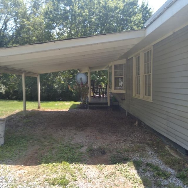 059/057.00 Spring Creek Rd, Dandridge, TN 37725 - view of yard with a carport