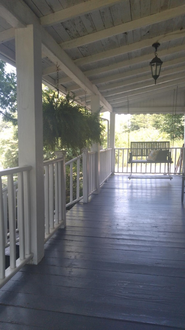 059/057.00 Spring Creek Rd, Dandridge, TN 37725 - view of wooden terrace