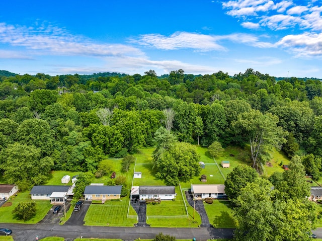 305 Hamilton Pl, Kingsport, TN 37663 - drone / aerial view of a heavily wooded area