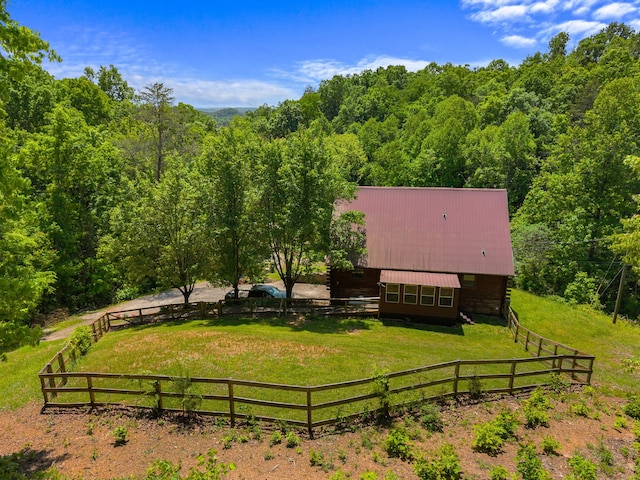 148 Delph Ln, Mooresburg, TN 37811 - view from above of property featuring a forest