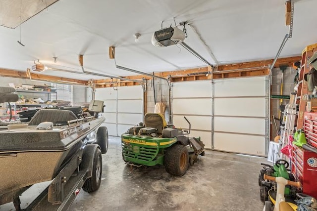 5700 Academy Dr, Morristown, TN 37814 - garage with a garage door opener