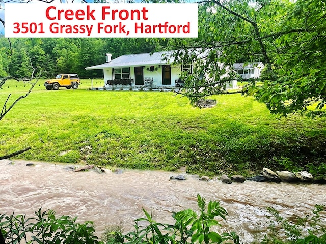 3501 Grassy Fork Rd, Hartford, TN 37753 - view of green lawn