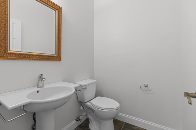 bathroom with toilet