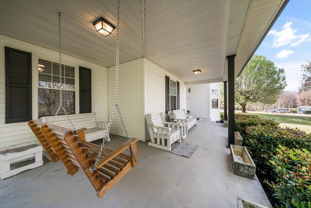 2940 Beecarter Rd, Dandridge, TN 37725 - view of patio / terrace featuring a porch
