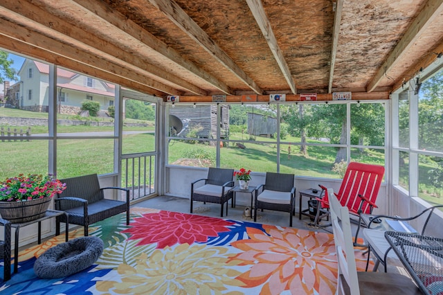625 Trentham Hollow Rd, Parrottsville, TN 37843 - view of sunroom / solarium