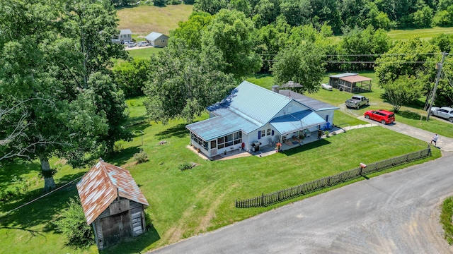625 Trentham Hollow Rd, Parrottsville, TN 37843 - view from above of property