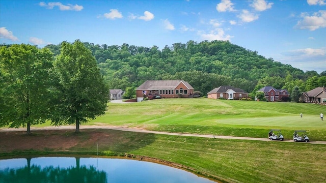 419 Colonial St, Jefferson City, TN 37760 - view of home's community featuring a yard, a water view, and a forest view