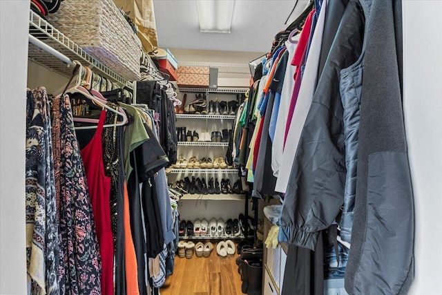 419 Colonial St, Jefferson City, TN 37760 - spacious closet featuring wood finished floors