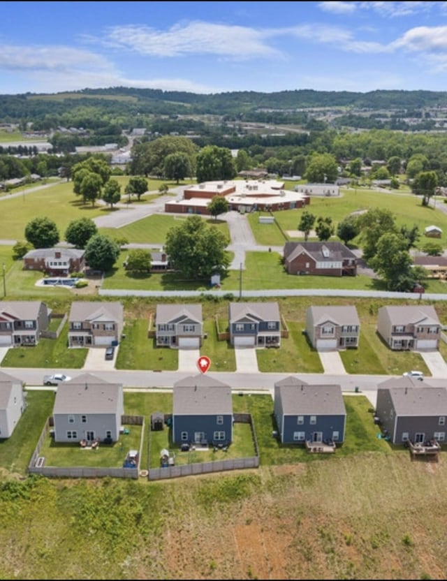 525 Cliff St, Morristown, TN 37814 - aerial perspective of suburban area