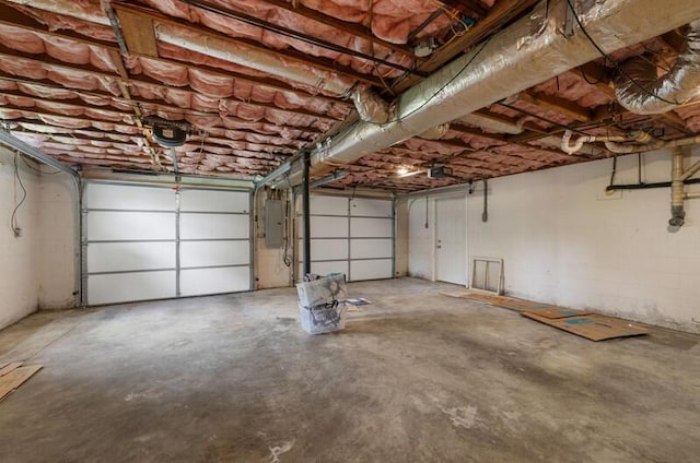 4061 Julian Ave, Morristown, TN 37814 - garage with electric panel and a garage door opener
