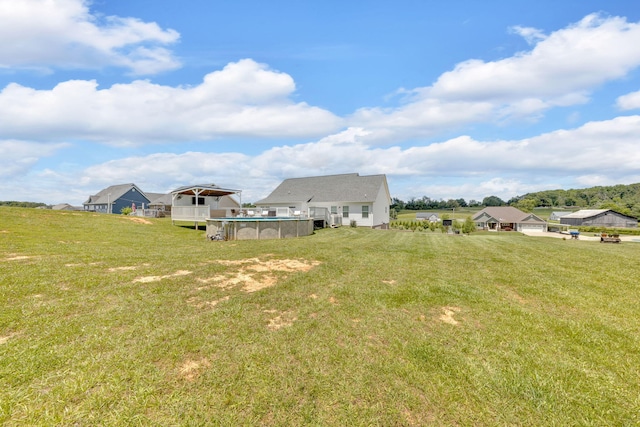 113 Cheshire Ct, Jefferson City, TN 37760 - view of green lawn featuring a swimming pool