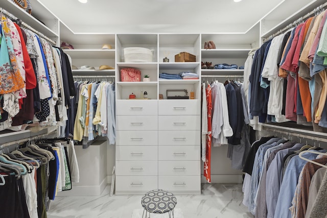 340 Back Nine Dr, Baneberry, TN 37890 - walk in closet with marble look tile flooring