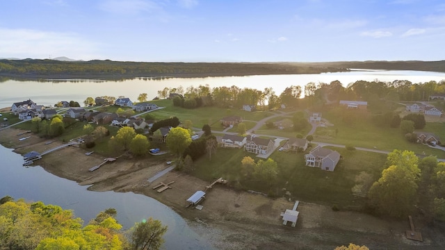 340 Back Nine Dr, Baneberry, TN 37890 - aerial overview of property's location featuring a large body of water and nearby suburban area