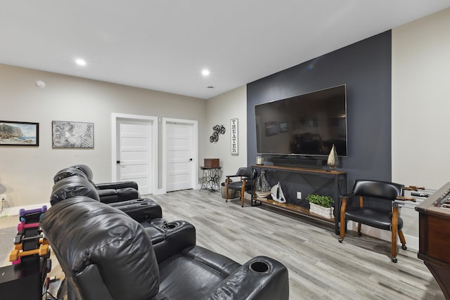 340 Back Nine Dr, Baneberry, TN 37890 - living area with wood finished floors and recessed lighting