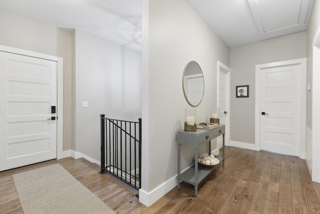 340 Back Nine Dr, Baneberry, TN 37890 - foyer entrance with hardwood / wood-style floors and baseboards