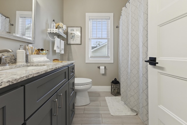 340 Back Nine Dr, Baneberry, TN 37890 - full bathroom with toilet, vanity, and baseboards