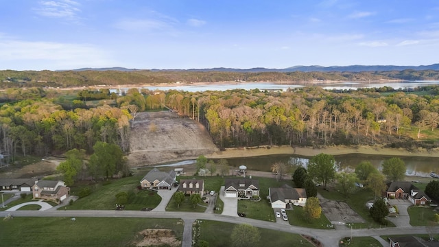 340 Back Nine Dr, Baneberry, TN 37890 - view of property location with a water and mountain view and a forest