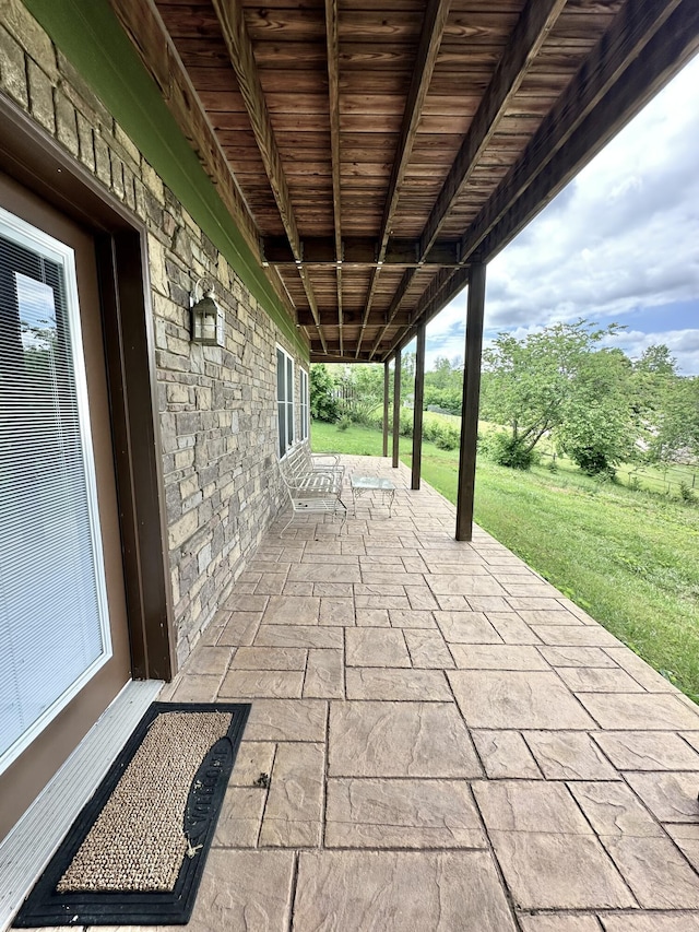 view of patio