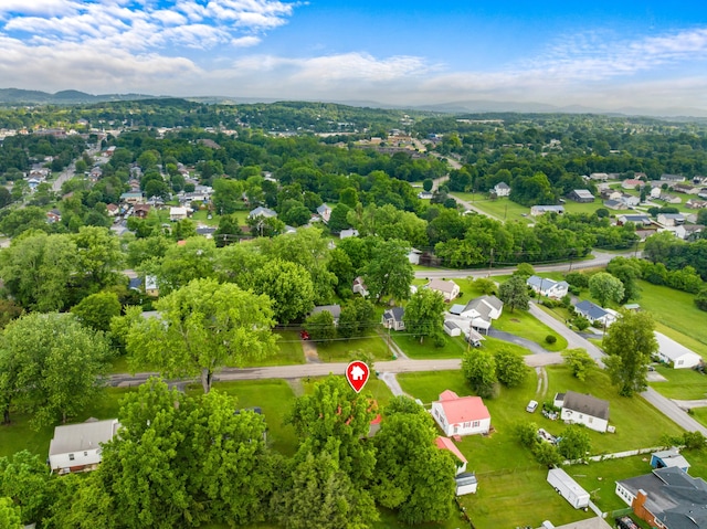 816 Choctaw St, Morristown, TN 37813 - aerial view of property and surrounding area