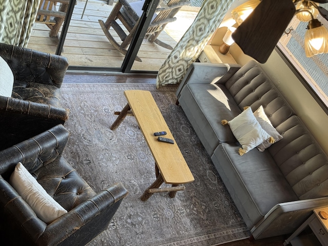 1081 Cove Rd Unit 734, Sevierville, TN 37876 - living area with wood-type flooring