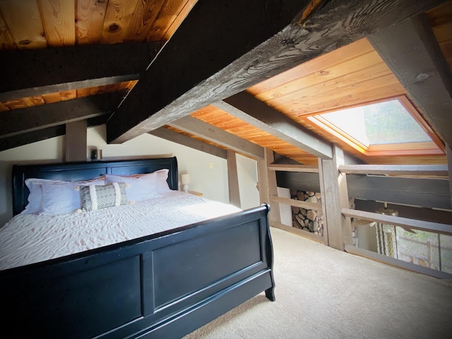1081 Cove Rd Unit 734, Sevierville, TN 37876 - carpeted bedroom with a skylight