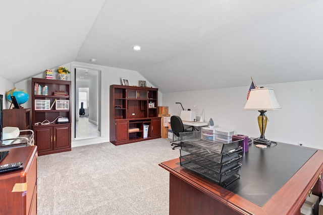 3099 Bridgewater Blvd, Morristown, TN 37814 - office featuring vaulted ceiling and light colored carpet