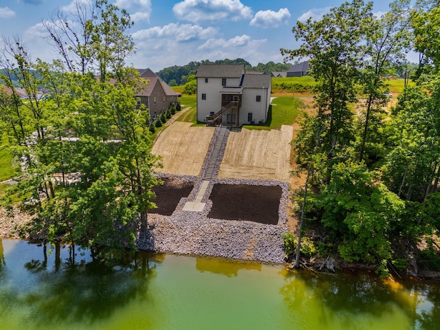 3099 Bridgewater Blvd, Morristown, TN 37814 - aerial view of property and surrounding area featuring a large body of water
