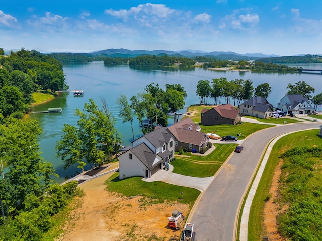 3099 Bridgewater Blvd, Morristown, TN 37814 - aerial view of a water and mountain view