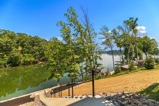 3099 Bridgewater Blvd, Morristown, TN 37814 - dock area with a water view