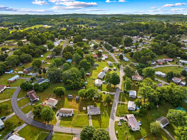 1400 Lakeview Cir, Morristown, TN 37814 - aerial view of property's location with nearby suburban area