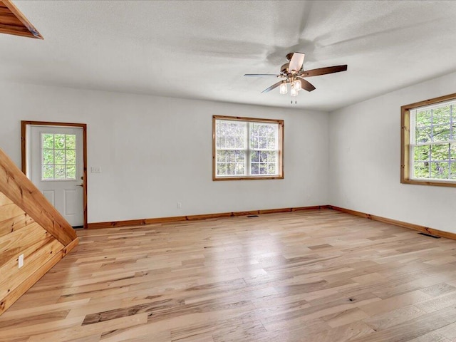 107 Straight Creek Dock Rd, New Tazewell, TN 37825 - spare room featuring healthy amount of natural light and light wood-style floors