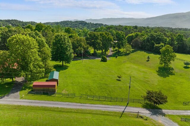 2472 Doe Rd, Newport, TN 37821 - aerial view of sparsely populated area featuring a mountain backdrop