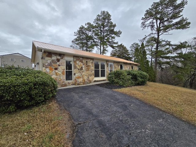 view of ranch-style home