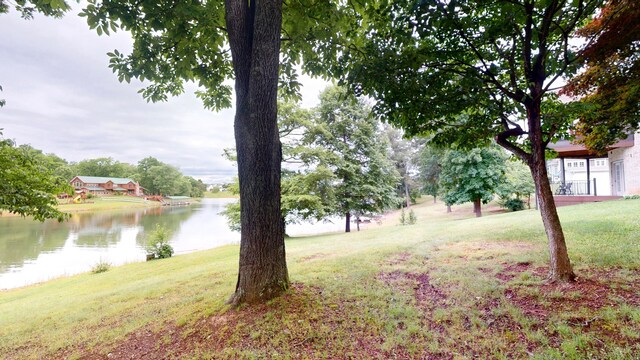 4119 Azalea Ct, Morristown, TN 37814 - view of grassy yard with a water view