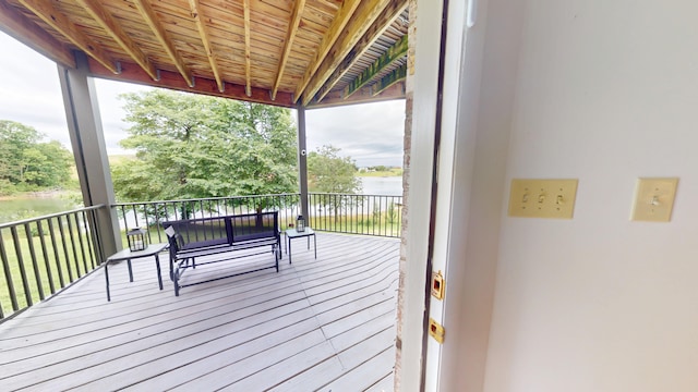 4119 Azalea Ct, Morristown, TN 37814 - deck featuring a water view