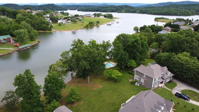 4119 Azalea Ct, Morristown, TN 37814 - bird's eye view of a water and mountain view