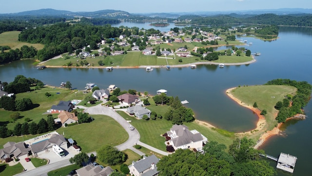 4119 Azalea Ct, Morristown, TN 37814 - view of property location with a large body of water and nearby suburban area